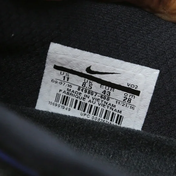 Nike Metcon 3 Womens Training Shoe Trainer Lava 11 - Picture 8 of 8